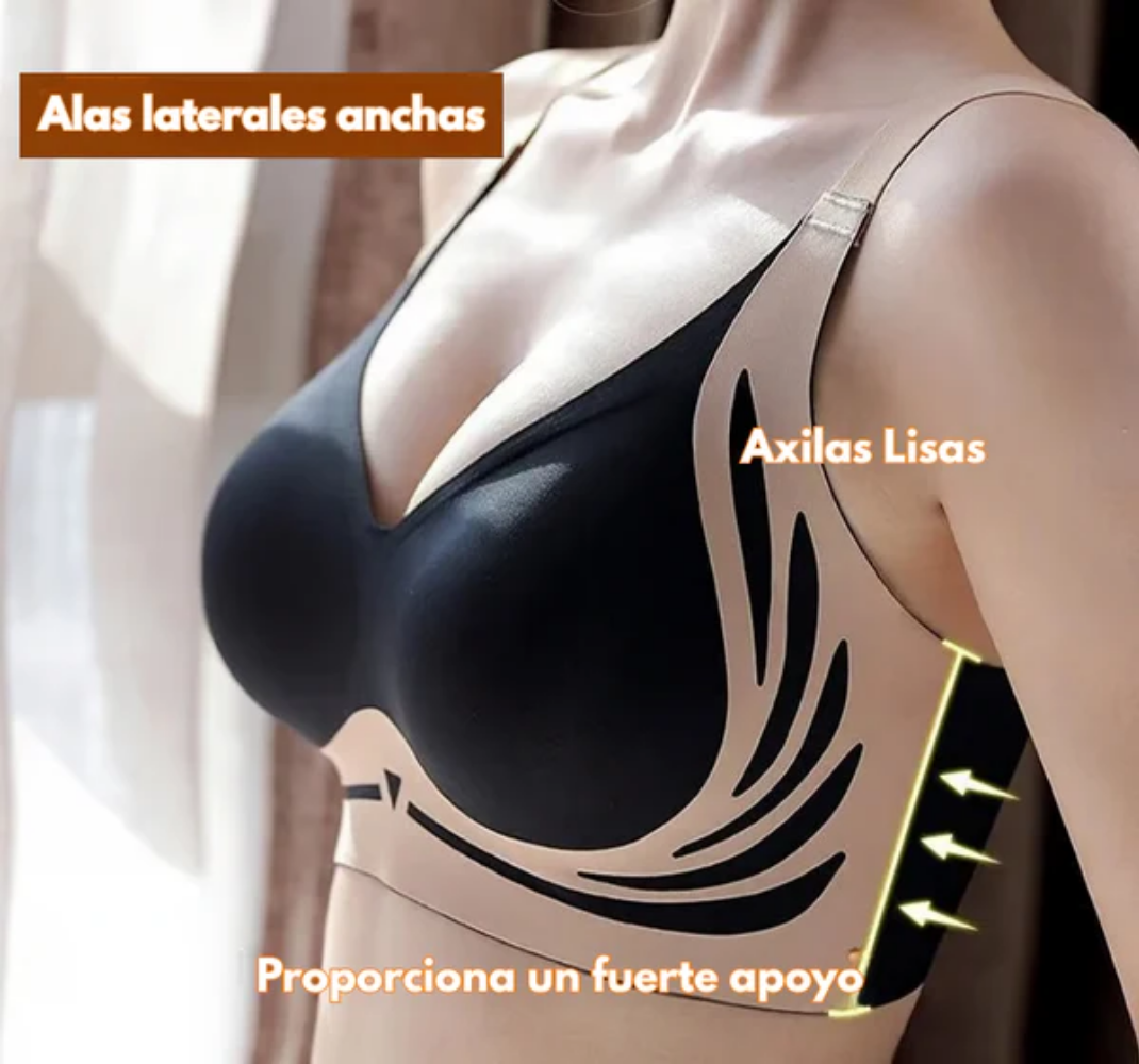 Sujetador Push-Up sin Aros | Realce Natural y Comodidad OFERTA 4x1