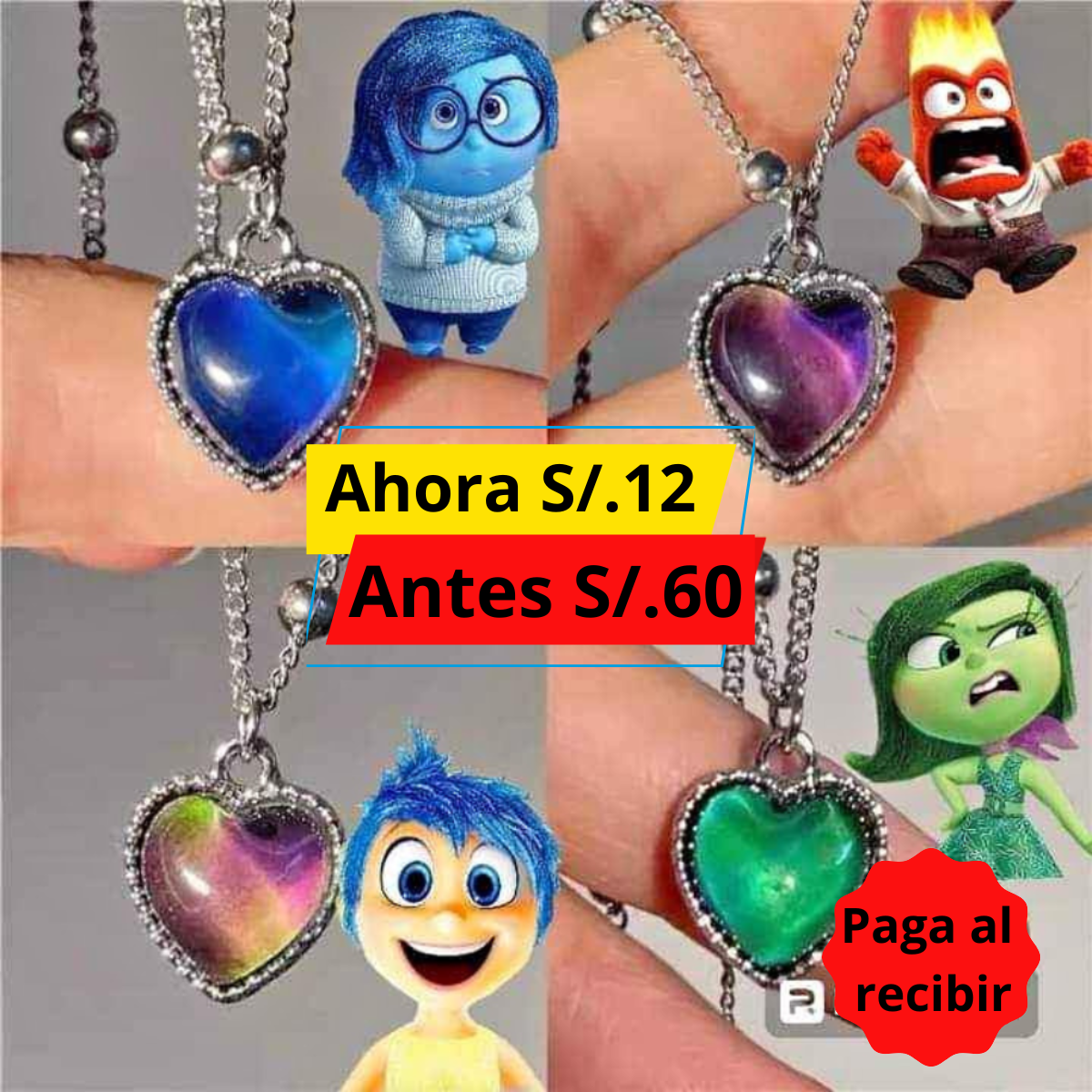 LIQUIDACION Collar Intensamente a solos S/.12 Soles😍🤩  ( Antes 60 🥶  )