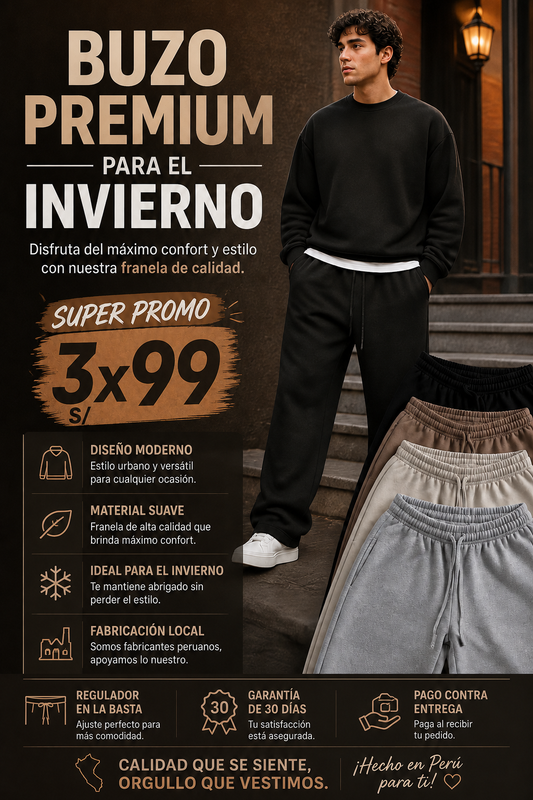 JOGGERS PREMIUN 3x99 Soles , Pagalo al recibir🎁😎