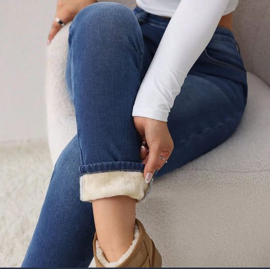 PANTALON JEANS TERMICOS PARA MUJER 2x99  🔥 REMATE FINAL