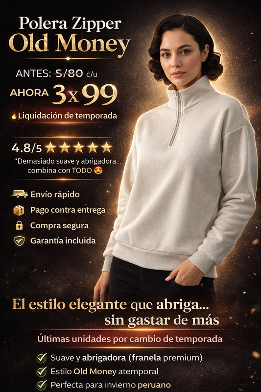 POLEZA ZIPPER OLD MONEY 2x99